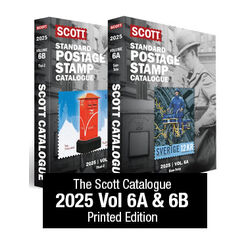2025 scott standard postage stamp catalogue VOL