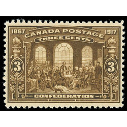 canada stamp 135 fathers of confederation 3 1917 M VFNH 033