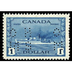 canada stamp o official o262 destroyer 1 00 1942 M VFNH 003
