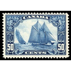 canada stamp 158 bluenose 50 1929 M F VF 127