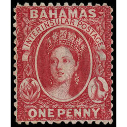bahamas stamp 11 queen victoria 1863