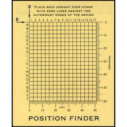 stamp position finder