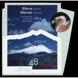 canada stamp 1960b mount elbrus europe 48 2002