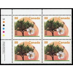 canada stamp 1373ii westcot apricot 88 1995 PB UL
