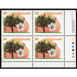 canada stamp 1373ii westcot apricot 88 1995 PB LR