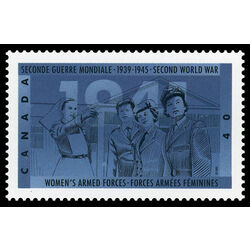 canada stamp 1345 women s armed forces 40 1991