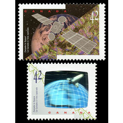 canada stamp 1441 2 canada in space 1992