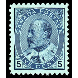canada stamp 91 edward vii 5 1903 M XF 036