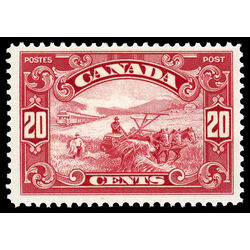 canada stamp 157 harvesting wheat 20 1929 M VF 014