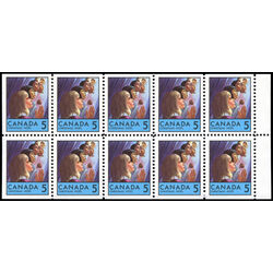 canada stamp bk booklets bk73 children praying 1969 B