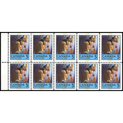 canada stamp bk booklets bk73 children praying 1969 C
