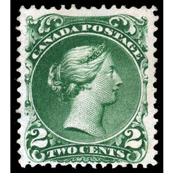 canada stamp 24 queen victoria 2 1868 M F VF 041