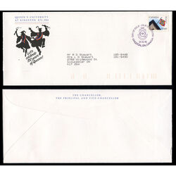 canada stamp 1338 queen s university 40 1991 FDC 001