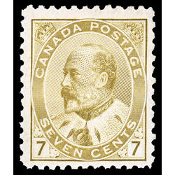 canada stamp 92 edward vii 7 1903 M F VF 024