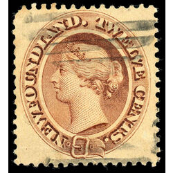newfoundland stamp 29 queen victoria 12 1894 U VF 018