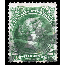 canada stamp 24 queen victoria 2 1868 U F 039