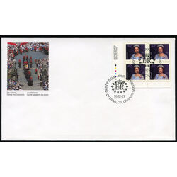 canada stamp 1357 queen elizabeth ii 42 1991 FDC LL