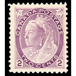 canada stamp 76i queen victoria 2 1899 M VF 003