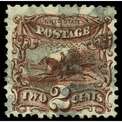 us stamp postage issues 113 pony express 2 1869 U F 001