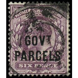 great britain stamp o41 government parcels queen victoria 1902