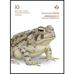 canada stamp 3422a endangered frogs 9 20 2024