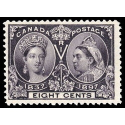 canada stamp 56 queen victoria diamond jubilee 8 1897 M F VFNH 068