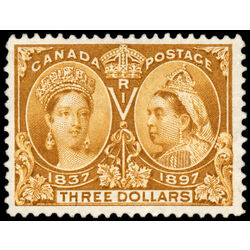canada stamp 63 queen victoria diamond jubilee 3 1897 M VFNG 058