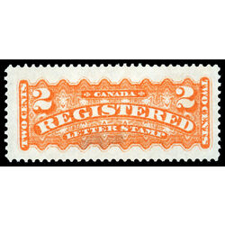 canada stamp f registration f1 registered stamp 2 1875 M XFNG 033