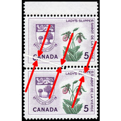 canada stamp 424 prince edward island lady s slipper 5 1965 M VFNH 004