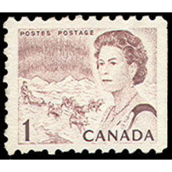 canada stamp 454dii queen elizabeth ii northern lights 1 1968