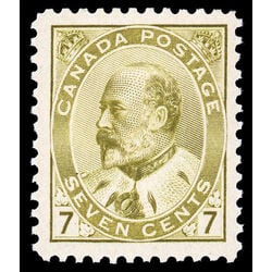 canada stamp 92 edward vii 7 1903 M VF 025