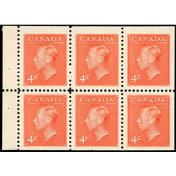 canada stamp bk booklets bk42a king george vi 1951