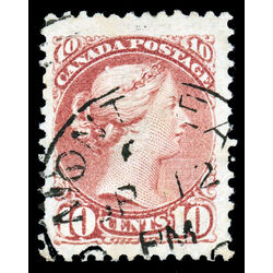 canada stamp 45 queen victoria 10 1897 U VF 035
