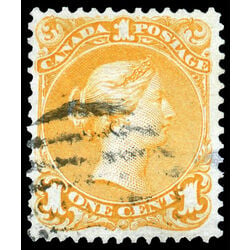 canada stamp 23 queen victoria 1 1869 U VF 041