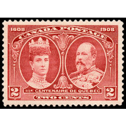 canada stamp 98i king edward vii queen alexandra 2 1908 M XFNH 002