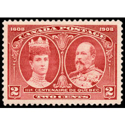 canada stamp 98i king edward vii queen alexandra 2 1908