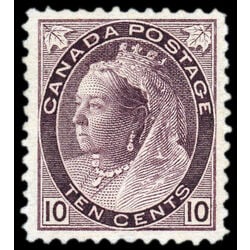 canada stamp 83 queen victoria 10 1898 M VFNH 028
