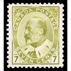canada stamp 92 edward vii 7 1903 M VF 026