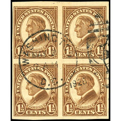 us stamp postage issues 631 harding 1 1926 U VF 001
