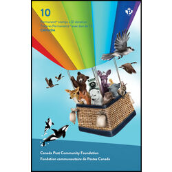 canada stamp b semi postal b35a canada post community foundation 2024