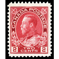 canada stamp 106c king george v 2 1914 M VFNH 004
