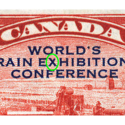 canada stamp 203i harvesting wheat overprint 20 1933 M F VF 009