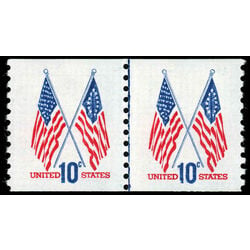 us stamp postage issues 1519pa 50 star and 13 star flags 1973
