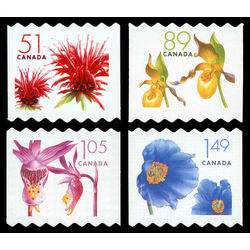 canada stamp 2128iii 31iii flower definitives 2 coils 2005