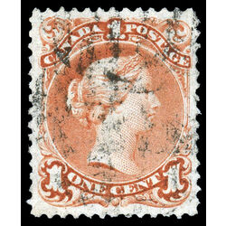 canada stamp 22ii queen victoria 1 1868 U VF 011