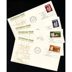 canada stamp 606p 9p christmas candles 39 1972 FDC