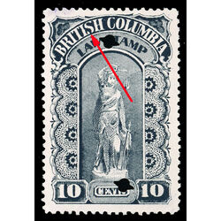 canada revenue stamp bcl12 law stamps third series 10 1893