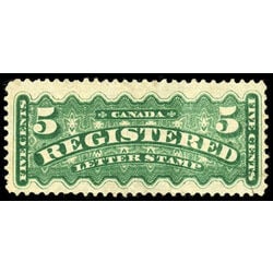 canada stamp f registration f2i registered stamp 5 1875
