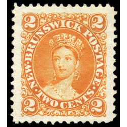 new brunswick stamp 7 queen victoria 2 1863