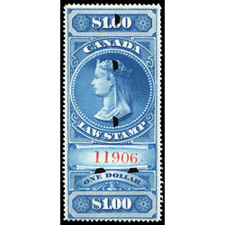 canada revenue stamp fsc5 supreme court law stamp young queen victoria 1 1876